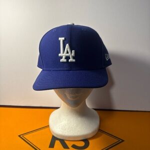 NEW ERA 9FIFTY BASIC SNAPBACK HAT CAP MLB LOS ANGELES LA DODGERS BLUE ADULT MEN